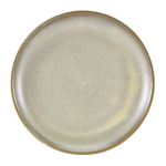 GENWARE TERRA PORCELAIN MATT GREY COUPE PLATE 9.4"