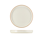 GENWARE KAVA WHITE STONEWARE PRESENTATION PLATE 20CM
