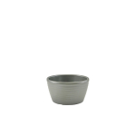 GENWARE MELAMINE MATT GREY RIPPLE RAMEKIN 56ML/2OZ
