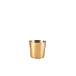GENWARE GOLD PLATED SERVING CUP 8.5 X 8.5CM