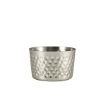 GENWARE STAINLESS STEEL HAMM ERED MINI SERVING CUP 8 X 5CM