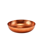 GENWARE COPPER HAMMERED ALUM INIUM PLATTER 31CM