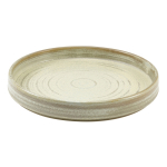 GENWARE TERRA PORCELAIN MATT GREY PRESENTATION PLATE 8"