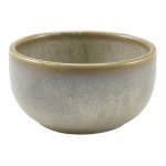 GENWARE TERRA PORCELAIN MATT GREY ROUND BOWL 17.5OZ