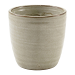 GENWARE TERRA PORCELAIN GREY CHIP CUP 10.5OZ