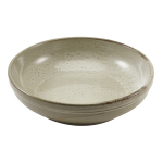 GENWARE TERRA PORCELAIN GREY COUPE BOWL 45.8OZ