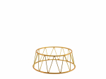 GENWARE GOLD CROWN  BUFFET RISER 10CM