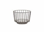 GENWARE BLACK DECO  DISPLAY BASKET 25 X 18CM