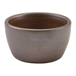 GENWARE TERRA PORCELAIN RUSTIC COPPER RAMEKIN 4.5OZ