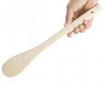 WOODEN SPATULA ROUND END 30CM 12"