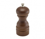 DARK WOOD SALT/PEPPER GRINDER 13CM