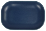 GENWARE TERRA STONEWARE ANTIGO DENIM RECTANGULAR PLATE 9.4X6.5"