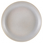 GENWARE TERRA STONEWARE ANTIGO BARLEY COUPE PLATE 7.5"