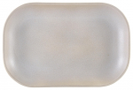 GENWARE TERRA STONEWARE ANTIGO BARLEY RECTANGULAR PLATE 9.4X6.5"
