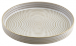GENWARE TERRA STONEWARE ANTIGO BARLEY PRESENTATION PLATE 8.3"