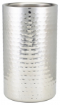 GENWARE HAMMERED STAINLESS STEEL WINE COOLER 4.7"