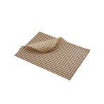 GREASEPROOF PAPER BROWN GINGHAM PRINT 35 X 25CM