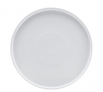 GENWARE WHITE PORCELAIN LOW PRESENTATION PLATE 12"
