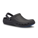 WEARERTECH BLACK REVIVE CLOG SIZE 6