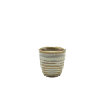 TERRA PORCELAIN MATT GREY DIP POT 8.5CL/3OZ