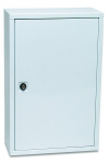 LOCKABLE MEDICAL CABINET, WHITE METAL