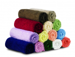 EVOLUTION-KNIT FACE TOWEL, 29CMX29CM - PLUM