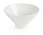 OLYMPIA WHITEWARE FLUTED BOWL 141X141X76MM X4