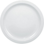 OLYMPIA NARROW RIMMED PLATE 6" WHITEWARE X12