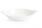 OLYMPIA WHITEWARE ROUND EARED DISH 167X137MM X6 W439