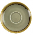 OLYMPIA KILN CAPPUCCINO SAUCER MOSS 140MM  X6