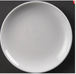 OLYMPIA WHITEWARE COUPE PLATE 180MM (PACK OF 12)