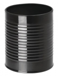 OLYMPIA GALVANISED STEEL TABLE TIDY BLACK 11X90MM / 665ML