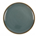 OLYMPIA KILN ROUND PLATE OCEAN 280MM
