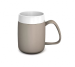 ORNAMIN LINEN XXL HANDLE MUG INTERAL CONE