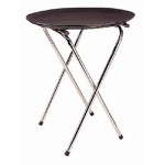 OVAL BLACK NON-SLIP TRAY 27X22"