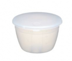 PLASTIC PUDDING BASIN AND LID 275ML
