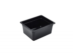 POLYCARBONATE GASTRONORM PAN BLACK 1/2 150MM PCB12-150