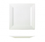 GENWARE PORCELAIN SQUARE PLATE  21CM/ 8.25"