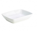 GENWARE PORCELAIN RECTANGULAR DISH 19 X 14.5CM/ 7.5 X 5.75"