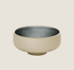 PLAYGROUND NARA GREY ROUND BOWL 21CM 49.5OZ X6