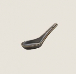 PLAYGROUND CHINESE SPOON 13CM BROWN 5" X6