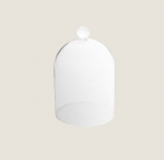 PLAYGROUND GLASS CLOCHE 13CM 20CM TALL X1