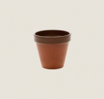 PLAYGROUND TERRACOTTA MINI POT 6.5CM 0.1L 3.21OZ X6