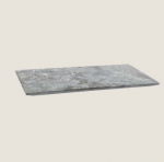 PLAYGROUND STONE SLATE PLATTER RECT SILVER-GREY 36X18CM X1