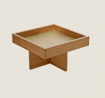 PLAYGROUND ANANTI OAK MENAGE SQUARE 18X18CM ON STAND 8CM X1