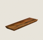 PLAYGROUND ACACIA SERVING BOARD NARROW 3 RECESS 32X11CM