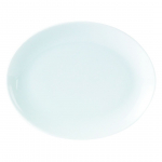 DPS PORCELITE STANDARD OVAL PLATE 14"