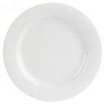 DPS PORCELITE BANQUET WIDE RIM PLATE 10.6"