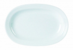 DPS PORCELITE STANDARD RIMMED OVAL PLATE 10"