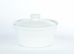 WHITE BAKEWARE CASSEROLE DISH 19X9CM(1LITRE)/7.5X3.5"(35OZ)